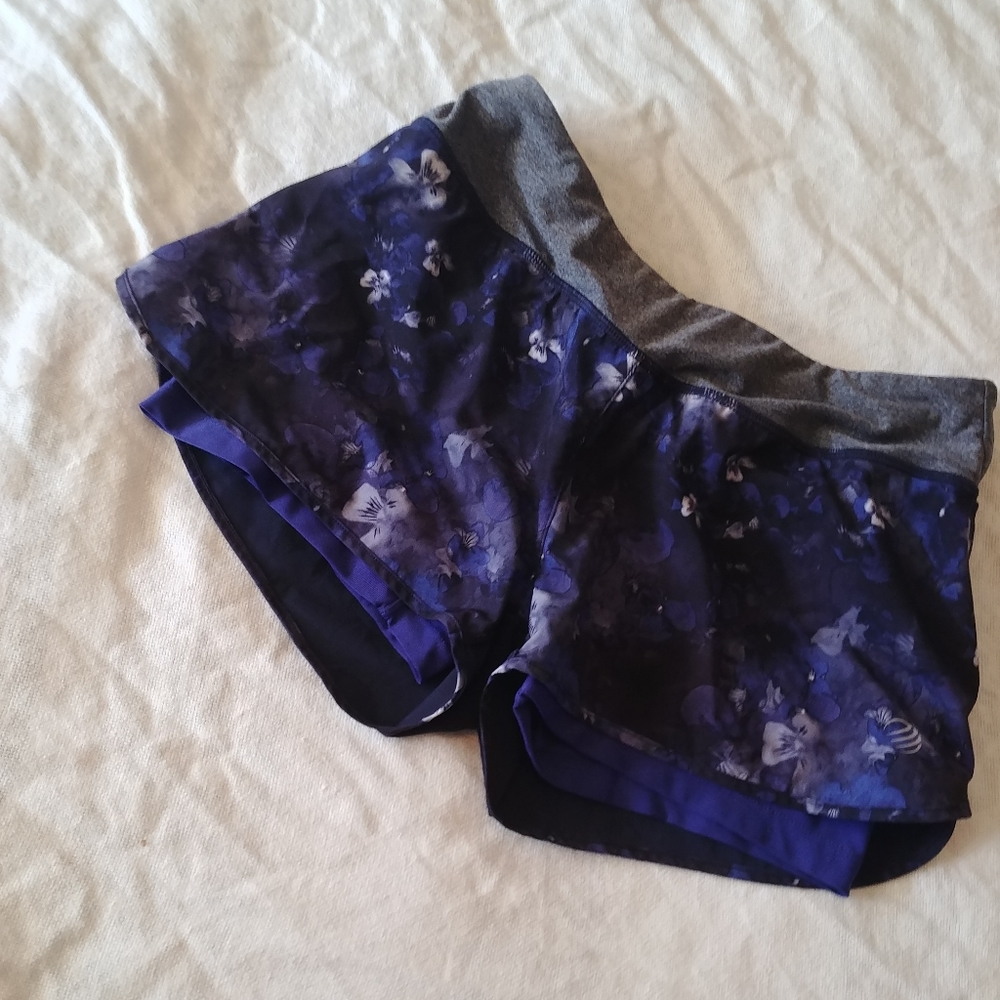 Small Dark Blue MPG Running Shorts with Liner